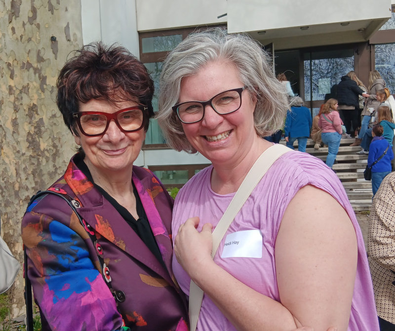 Maria Aarts mit Heidi Hay 2026